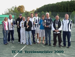 Vereinsmeisterschaften 2009